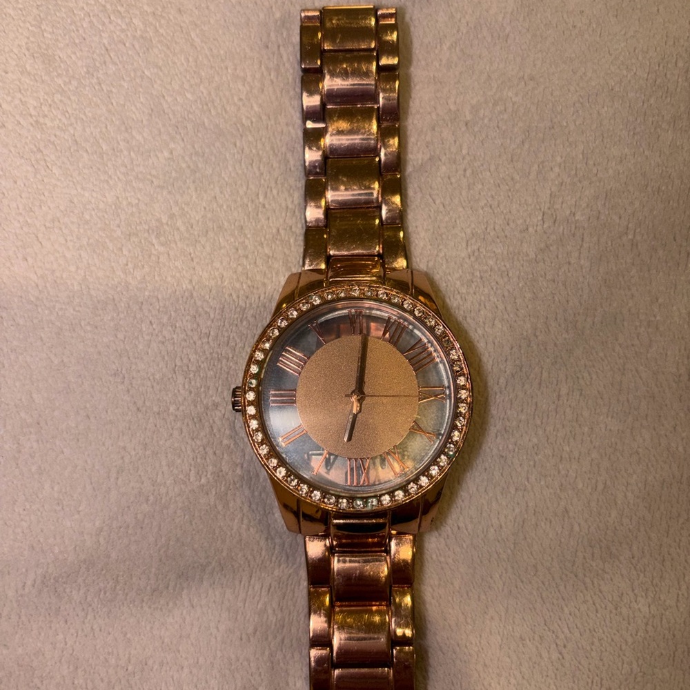 Aldo Rose Gold Bracelet Watch
